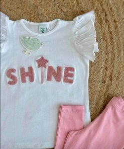 CONJUNTO 2 PIEZAS M. SHINE ROSA CURRICOCA