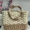 BOLSO TRENZADO DE RAFIA EN TONOS BEIGES Y MARFIL M.RAF-20