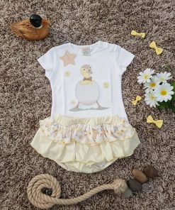 CONJUNTO NIÑA RANITA  M. PATO AMARILLA NIÑA LOLITAKIDS