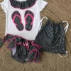 CONJUNTO BAÑO M.ZAPATILLAS FLUOR Y VICHY NEGRO