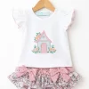 Conjunto m.casita rosa