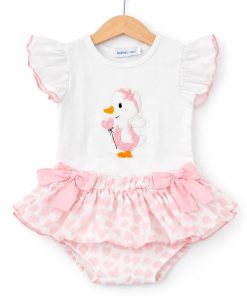 Conjunto ranita niña M. Patita enamorada Andrea lovers