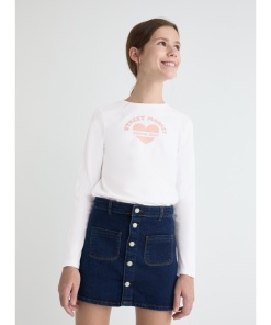 FALDA DENIM NIÑA M. 96020 denim oscuro STREET MONKEY