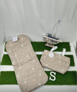 Colchoneta silla ligera reversible universal M. Selva beige Modas Sanz