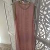 VESTIDO MIDI ESTAMPADO FLORAL CON ESCOTE REDONDO M.RE-RP