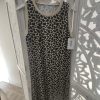 VESTIDO MIDI  ESTAMPADO ANIMAL PRINT M.AP-LEOPARDO
