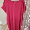 VESTIDO MIDI EN TONO ROSA M.VE/ROS
