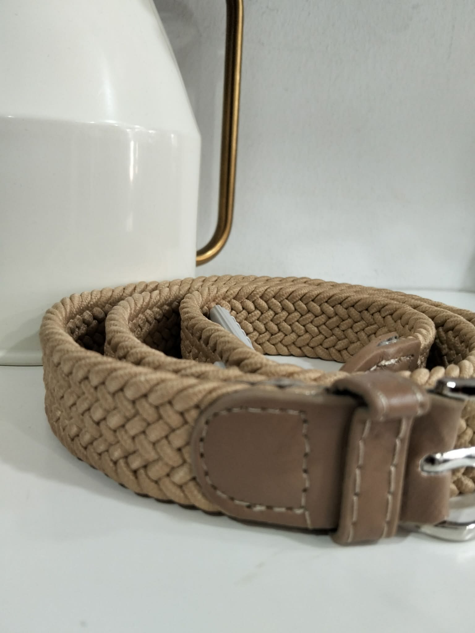 CINTURÓN TRENZADO ELÁSTICO EN COLOR BEIGE M.CIN-BE 3 717417077 2084057832466545 6305805605980177735 n