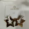 PENDIENTES ESTRELLAS DORADAS M.EST-478