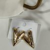 PENDIENTES CORAZONES DORADOS M.COR-89