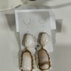 PENDIENTES SEMILARGOS CON PIEDRAS M.PIE-258