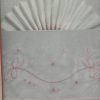 Juego de Sábanas de Cuna de tela M. 743 ROSA cuna Pinocho