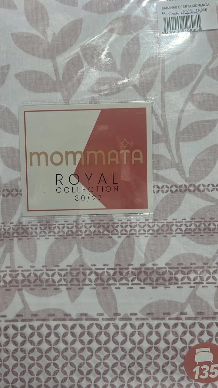JUEGO DE SÁBANAS TELA 135CM M. TRENTO MAQUILLAJE MOMMATA 135CM 1 767130147 1641327474224732 8519523419866151015 n