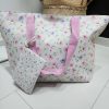 BOLSO DE PLAYA ESTAMPADO DE FLORES M.ESTA-FL