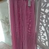 PANTALÓN LARGO PALAZZO DE TEJIDO LIGERO Y FRESCO CON ESTAMPADO DE CUADROS VICHY M.VICH-ROSA