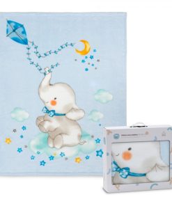 MANTA CUNA SEDALINA M. 991 CELESTE INTERBABY