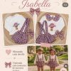CONJUNTO PETO VICHY NIÑA M. GLOBO BURDEOS ISABELLA