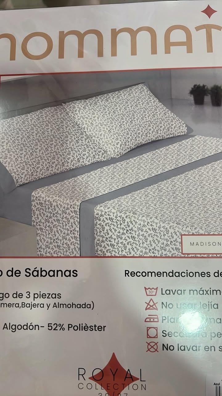 JUEGO DE SÁBANAS TELA 90CM M. MADISON AZUL MOMMATA 90CM 3 754797812 1555531856015670 144096938859510085 n