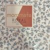 Juego de sábanas de tela de 90 cm modelo Madison Azul con estampado floral