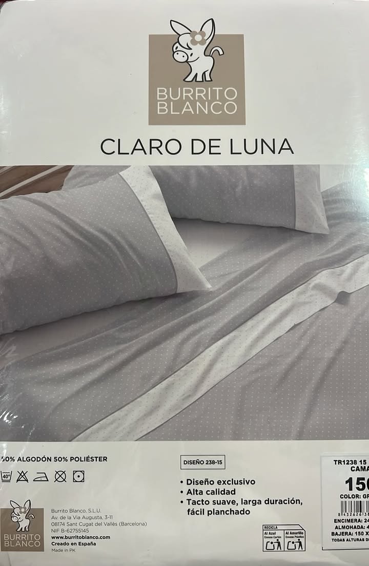 SÁBANAS DE TELA 150CM M. 297-18 BEIGE BURRITO BLANCO 3 760030395 1398120849135033 3020002540263051357 n