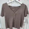 CHAQUETA PUNTO FINO MARRÓN CHOCOLAET M.GMC5