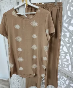 CONJUNTO DE DOS PIEZAS CAMEL M.C/CL