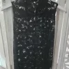 CHALECO SIN MANGAS DE ENCAJE M.07-NEGRO