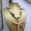 COLLAR CON PIEDRAS Y DETALLE DE ESTRELLA DE MAR M.MAR-879