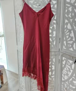 VESTIDO LENCERO DE SATÉN BURDEO M.VL/BUR 5 3 36