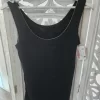 TOP DE TIRANTES NEGRO CON UN SUTIL BRILLANTE M.TN-SB