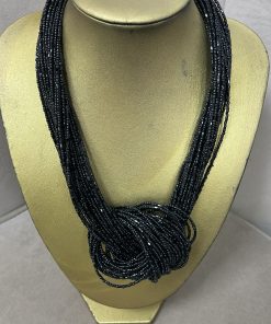 COLLAR LARGO DE PERLAS NEGRAS M.PER-799