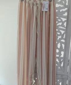 PANTALÓN BOMBACHO ESTAMPADO RAYAS CALDERA CLARO M.RAYAS CALDERA