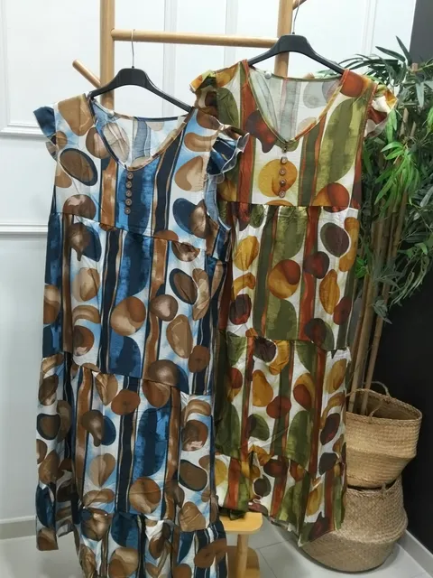 VESTIDO MIDI ESTAMPADO DE CORTE FLUIDO M.MI-200 4 758517957 2565641517201740 7129804727156392579 n