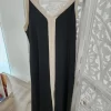VESTIDO LARGO NEGRO CON BORDES BEIGE M.V/NG2 7 759207631 1520864369785080 5113551073729944076 n