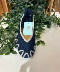 MANOLETINA DE PUNTO CON LAZADA AL TOBILLO M.N5810 AZUL MARINO 8 768619089 1797745114917879 8112099713214133789 n