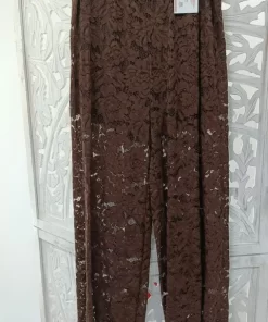 PANTALÓN BOMBACHO DE ENCAJE M.17-MARRÓN 4 769294699 1227363796190689 5531876307659293240 n 1