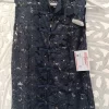 CHALECO SIN MANGAS DE ENCAJE M.07-AZUL MARINO