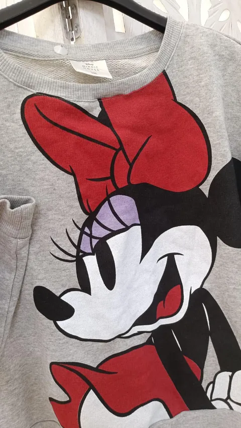 SUDADERA MINNIE SIN FELPA GRIS M. 8780 DISNEY 3 773820383 1021165624064213 6568210068128655269 n