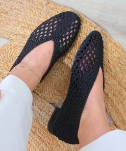 MANOLETINAS MUJER VINTAGE  M. MY10078-1 NEGRO