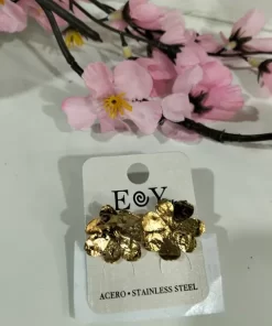 PENDIENTES FLOR DORADA M.FLOR-99