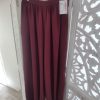 PANTALÓN BOMBACHO DE CAIDA FLUIDA M.70-BURDEOS