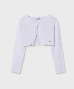 Rebeca tricot básica M. 6359 Blanco Mayoral