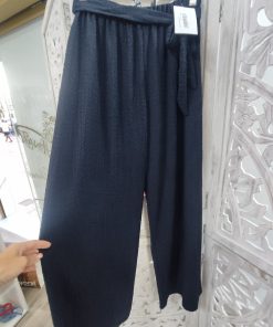 PANTALÓN DE BAMBULA COLOR MARINO M.BAMBU-MNO