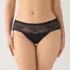 Braga midi encaje negro PAULA ECHEVARRIA M. 10890 NEGRO YSABEL MORA