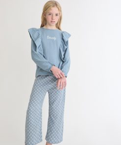PANTALON INFANTIL NIÑA M. 366061 AZUL MEDIO STREET MONKEY
