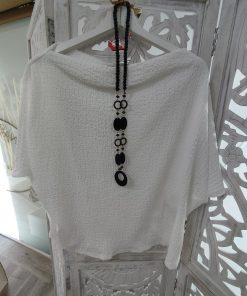 BLUSA BLANCA DE MANGA CORTA M.BAMBULA1