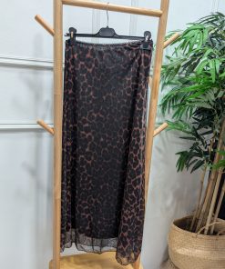 FALDA TUL ANIMAL PRINT LEOPARDO M.FLEO