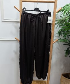 PANTALÓN BOMBACHO SATINADO MARRÓN M.PB/M