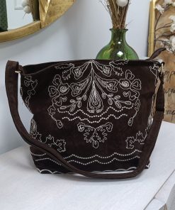 BOLSO BOHO MARRÓN CHOCOLATE M.BOHO/M