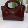 BOLSO BURDEOS ACABADO BRILLANTE M.BRILLANTE-B